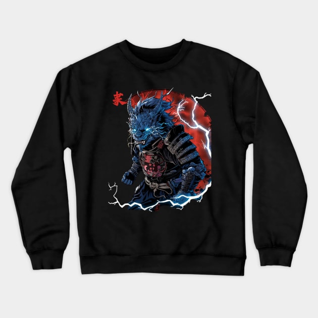 Demon Slayer Intense Imagery Crewneck Sweatshirt by anyone heart